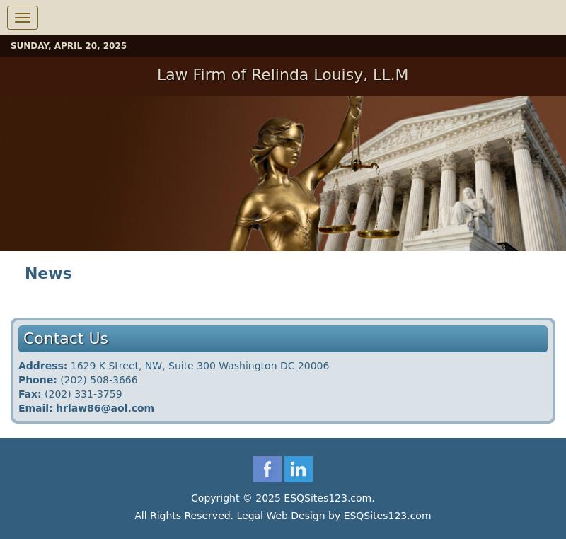 Law Firm Relinda Louisy, LL.M - Washington DC Lawyers