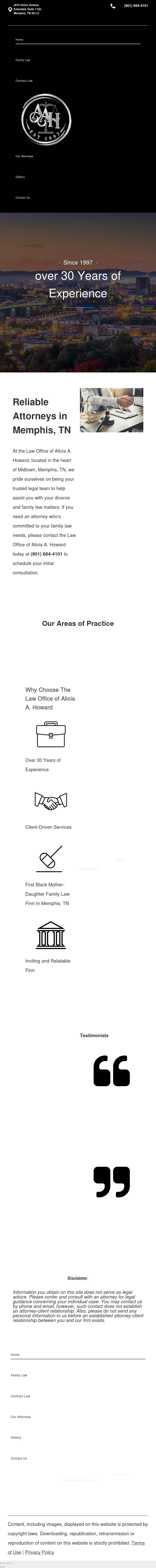 Law Office of Alicia A Howard - Memphis TN Lawyers