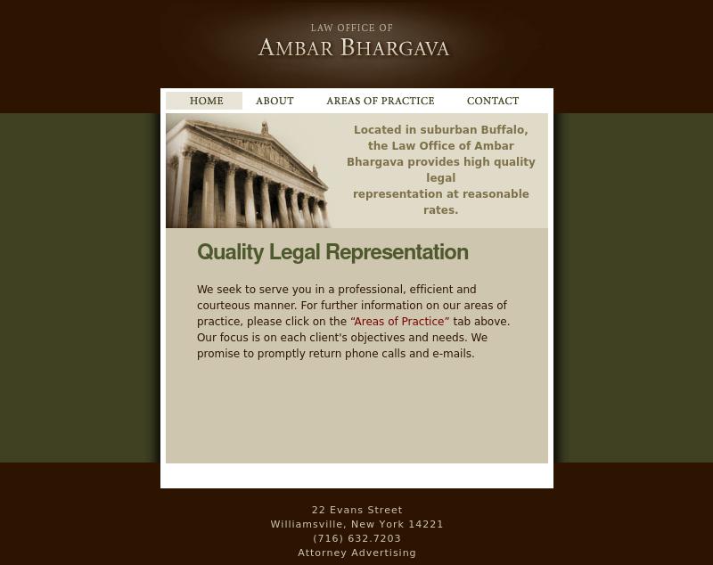 Law Office of Ambar Bhargava - Williamsville NY Lawyers