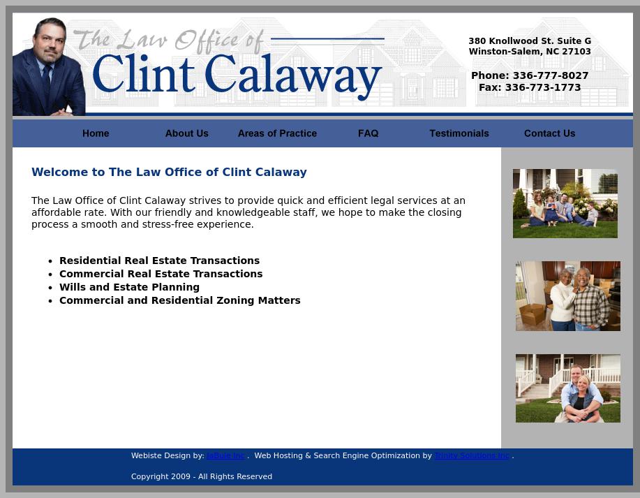 Law Office Of Clint Calaway The - Winston Salem NC Lawyers