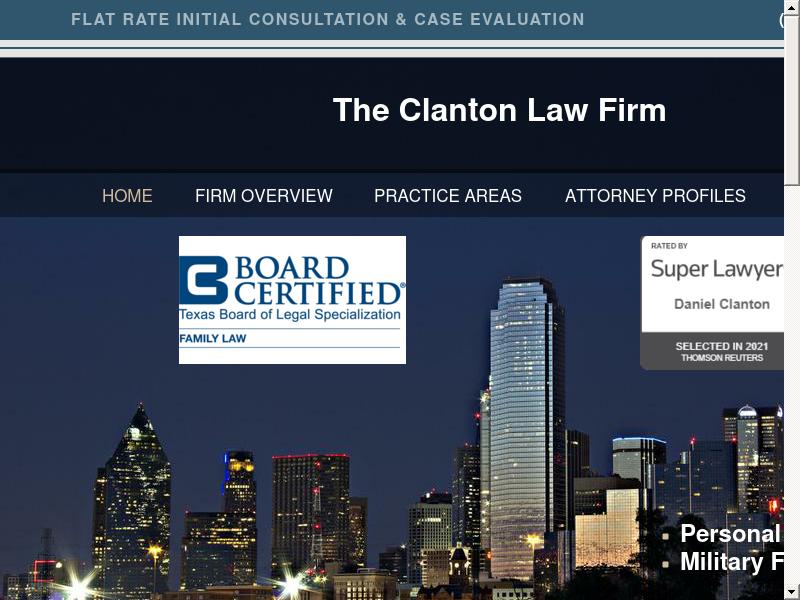 Law Office of Daniel J. Clanton, P.C. - Colleyville TX Lawyers