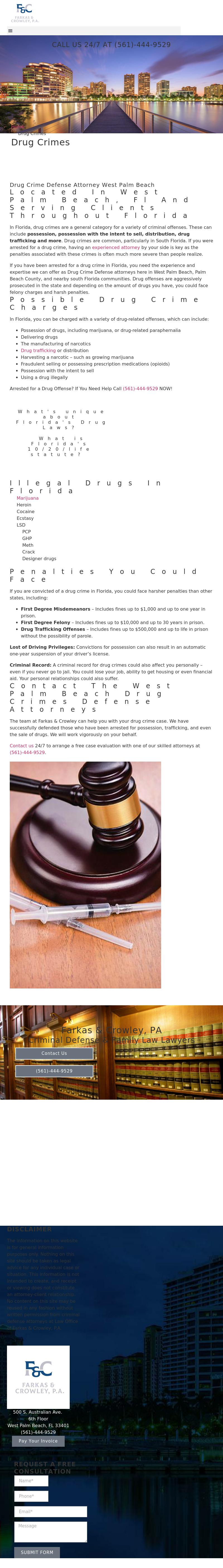 Law Office of Farkas & Crowley, P.A. - West Palm Beach FL Lawyers