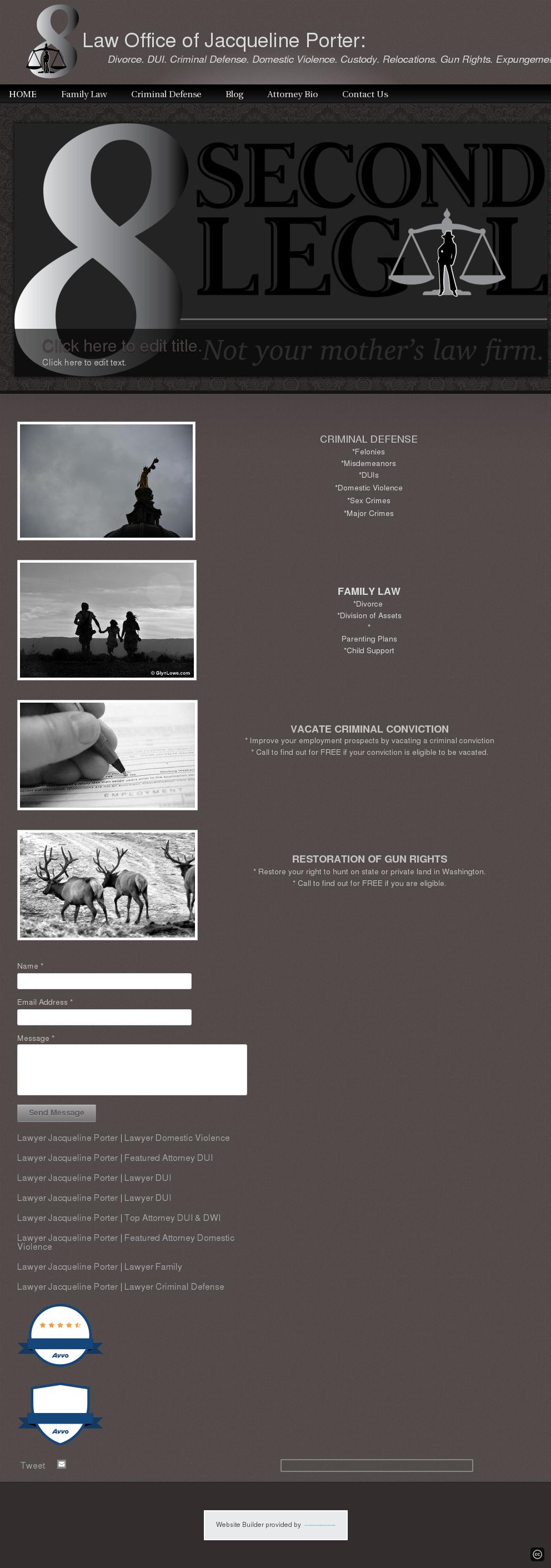 Law Office of Jacqueline Porter - Spokane WA Lawyers