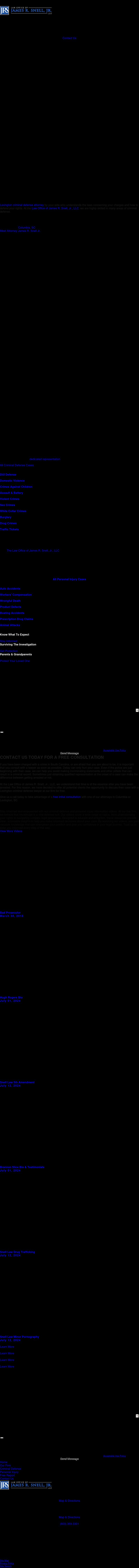 Law Office of James R. Snell, Jr., LLC - Columbia SC Lawyers