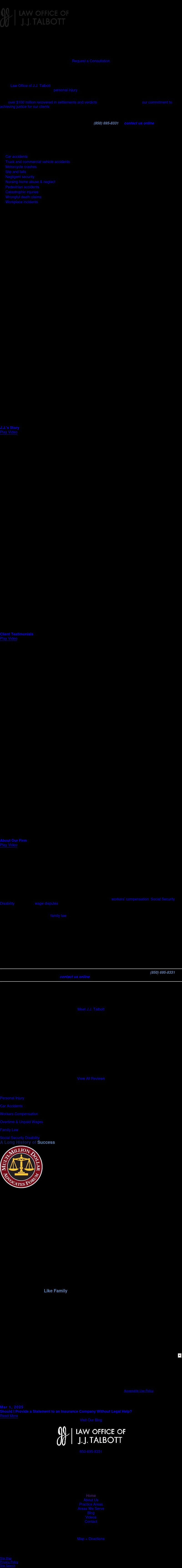 Law Office of JJ Talbott - Pensacola FL Lawyers