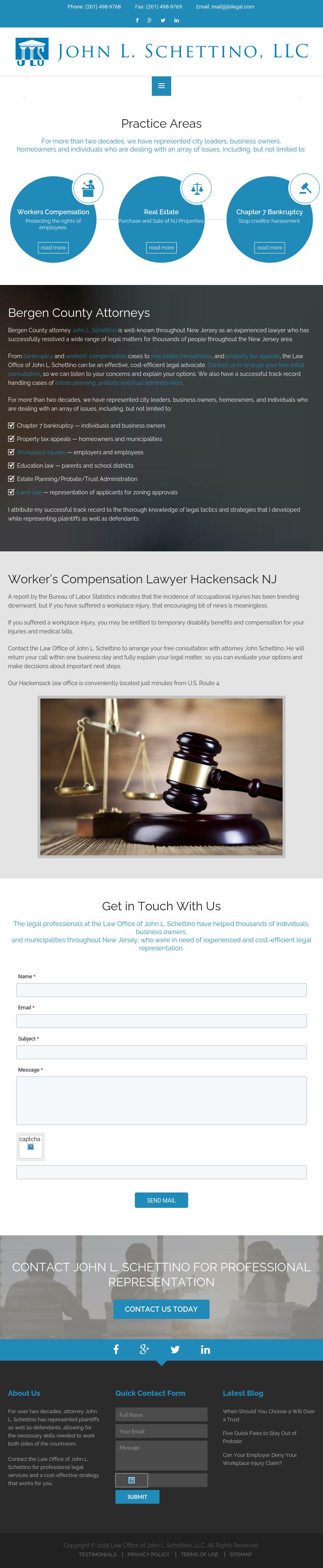 Law Office of John L. Schettino, LLC - Hackensack NJ Lawyers