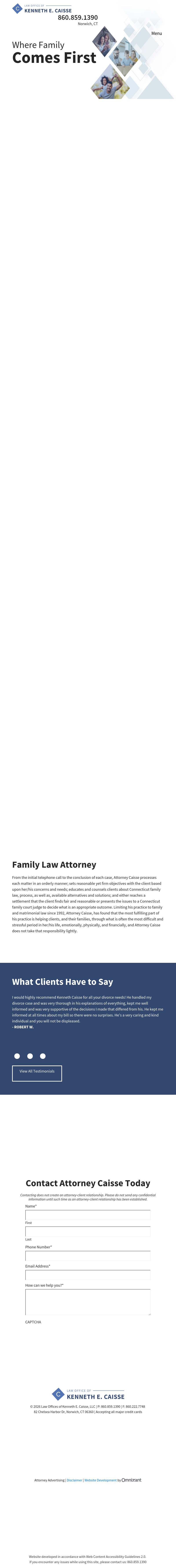 Law Office of Kenneth E. Cassie - Norwich CT Lawyers