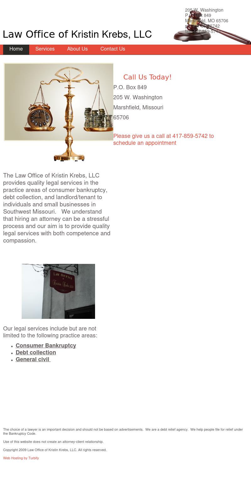 Law Office Of Kristin Krebs LLC - Marshfield MO Lawyers