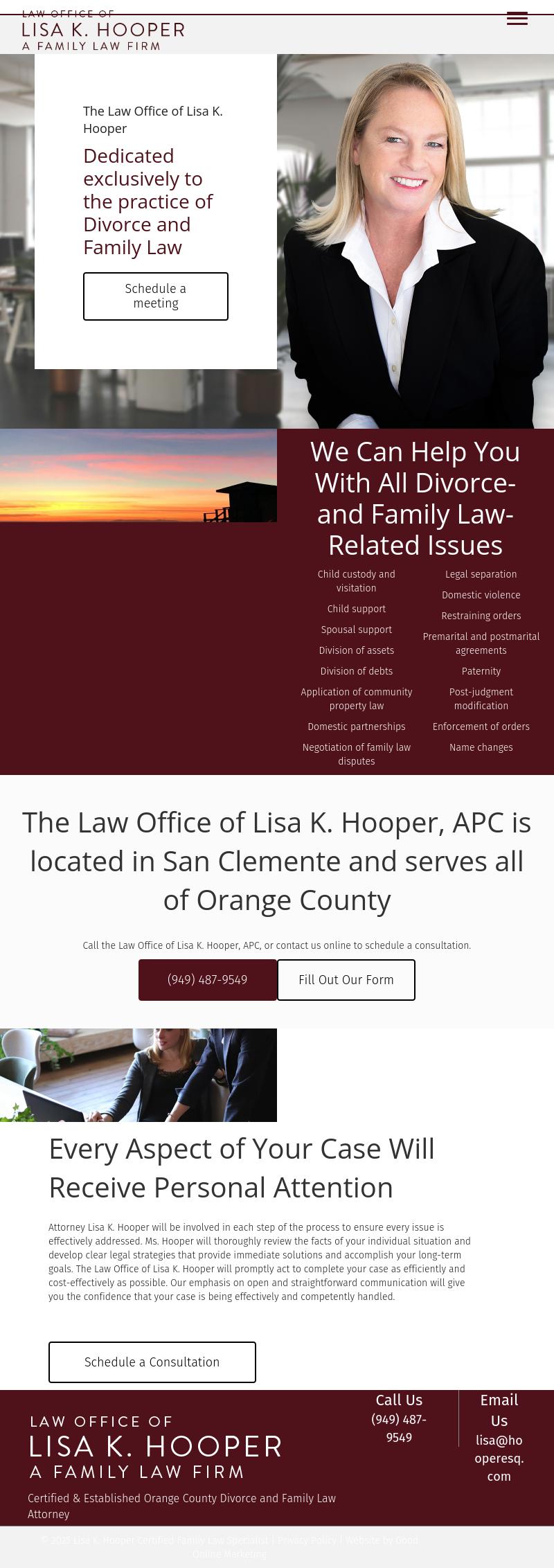 Law Office of Lisa K. Hooper, APLC - San Clemente CA Lawyers