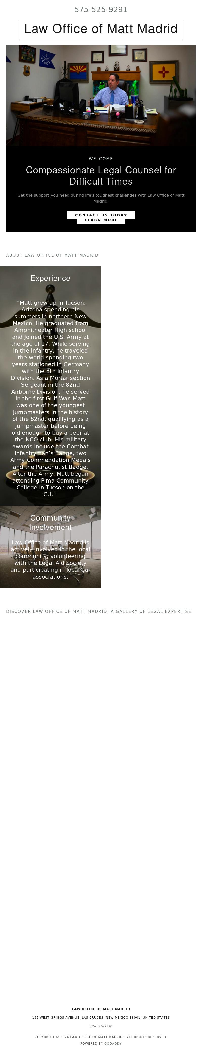 Law Office Of Matt Madrid - Las Cruces NM Lawyers