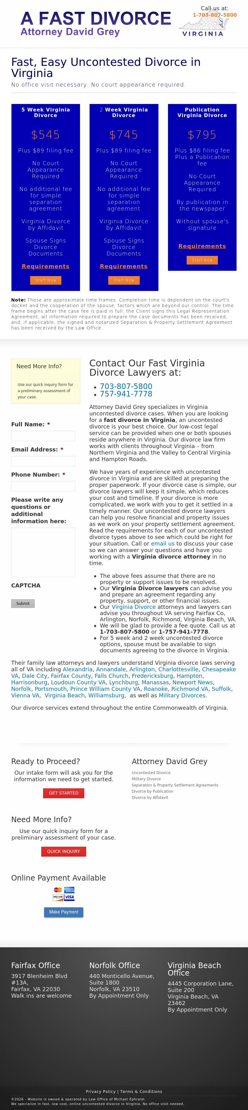 Law Office of Michael Ephraim - Fairfax VA Lawyers