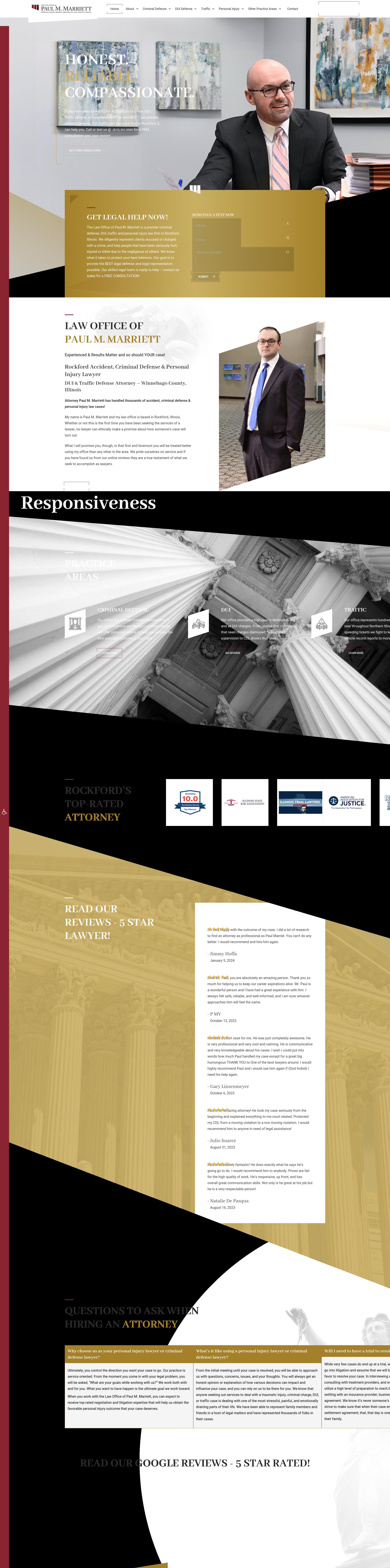 Law Office of Paul M. Marriett - Rockford IL Lawyers