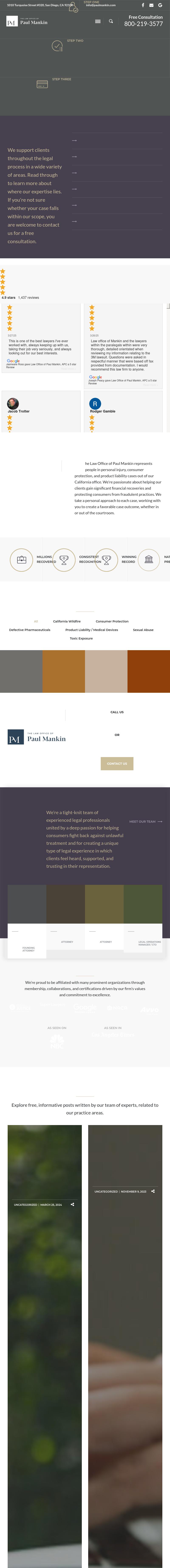 Law Office of Paul Mankin - Beverly Hills CA Lawyers