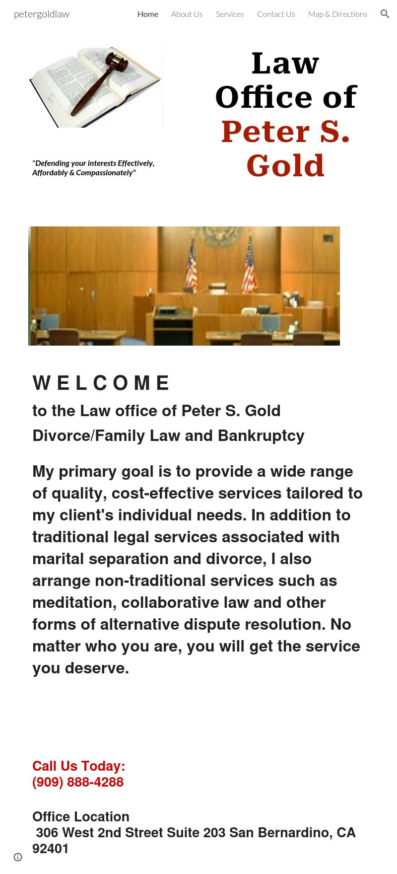 Law Office of Peter S Gold - San Bernardino CA Lawyers