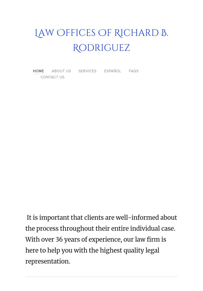 Law Office Of Richard Rodriguez - Chula Vista CA Lawyers