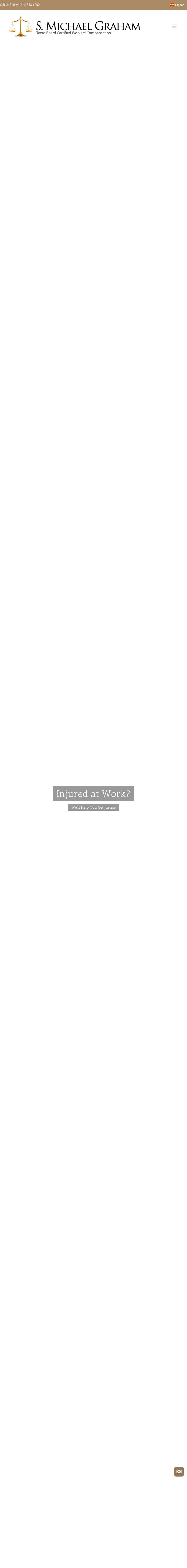 Law Office of S. Michael Graham Texas Board Certified - Workers Compensation - Dallas TX Lawyers
