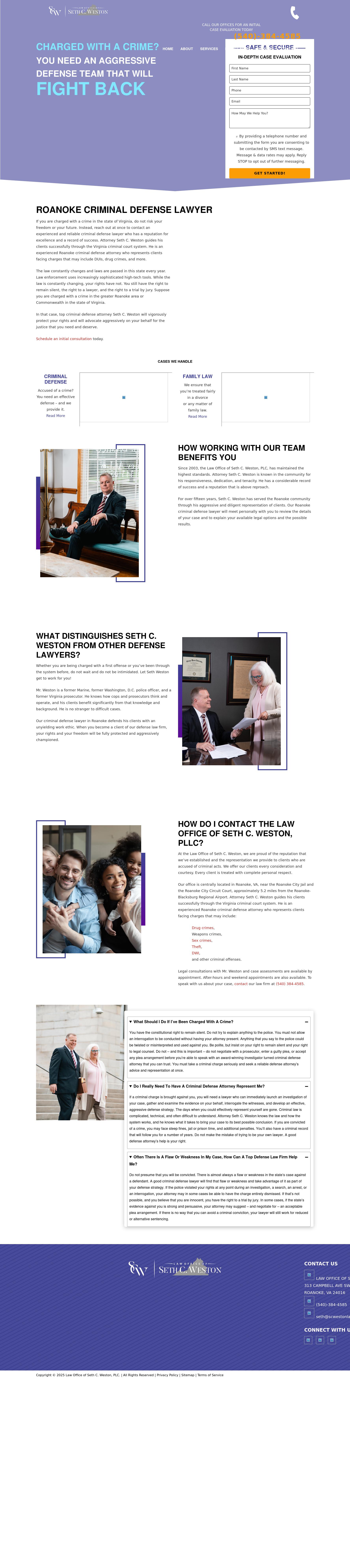 Law Office of Seth C. Weston, PLC - Roanoke VA Lawyers
