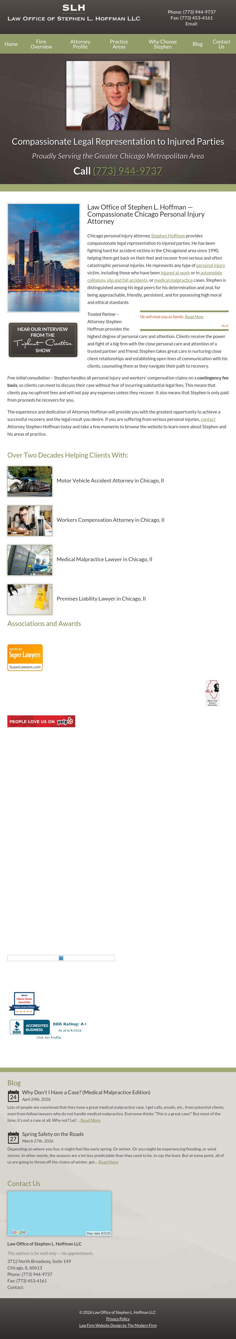Law Office of Stephen L. Hoffman LLC - Chicago IL Lawyers
