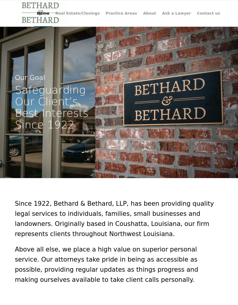 Law Offices of Bethard & Bethard, LLP - Coushatta LA Lawyers