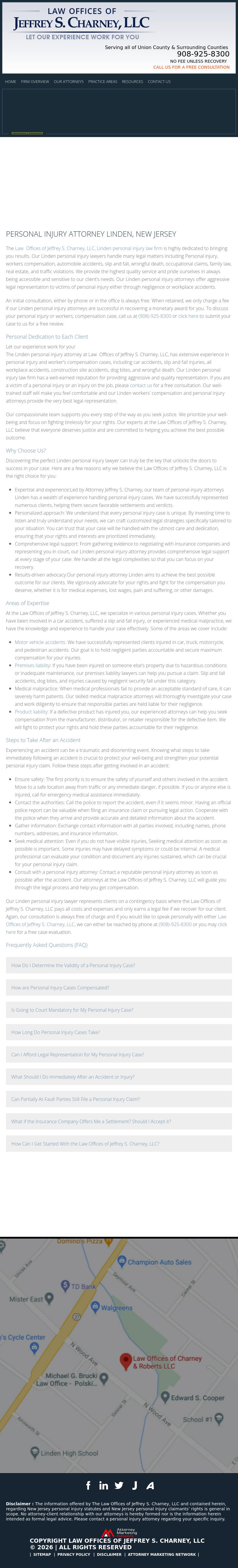 Law Offices of Charney & Roberts LLC  - Linden NJ Lawyers