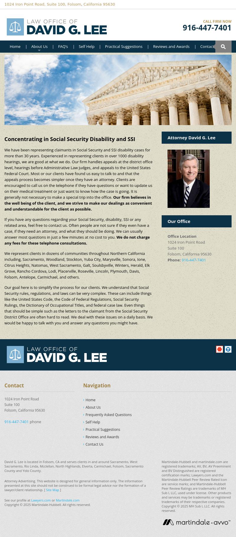 Law Offices Of David G Lee - Sacramento CA Lawyers