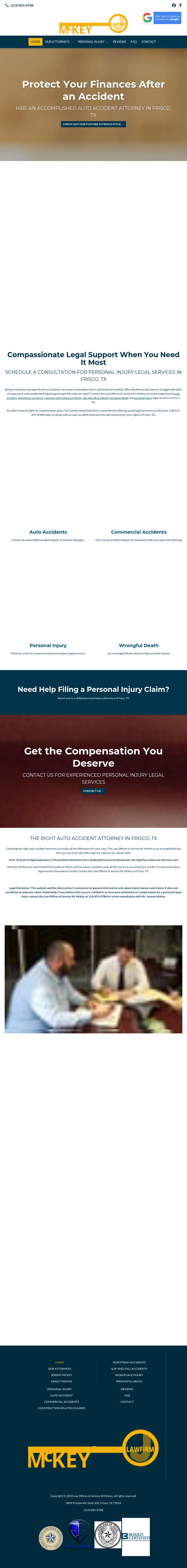 Law Offices of Jeremy W McKey - Frisco TX Lawyers