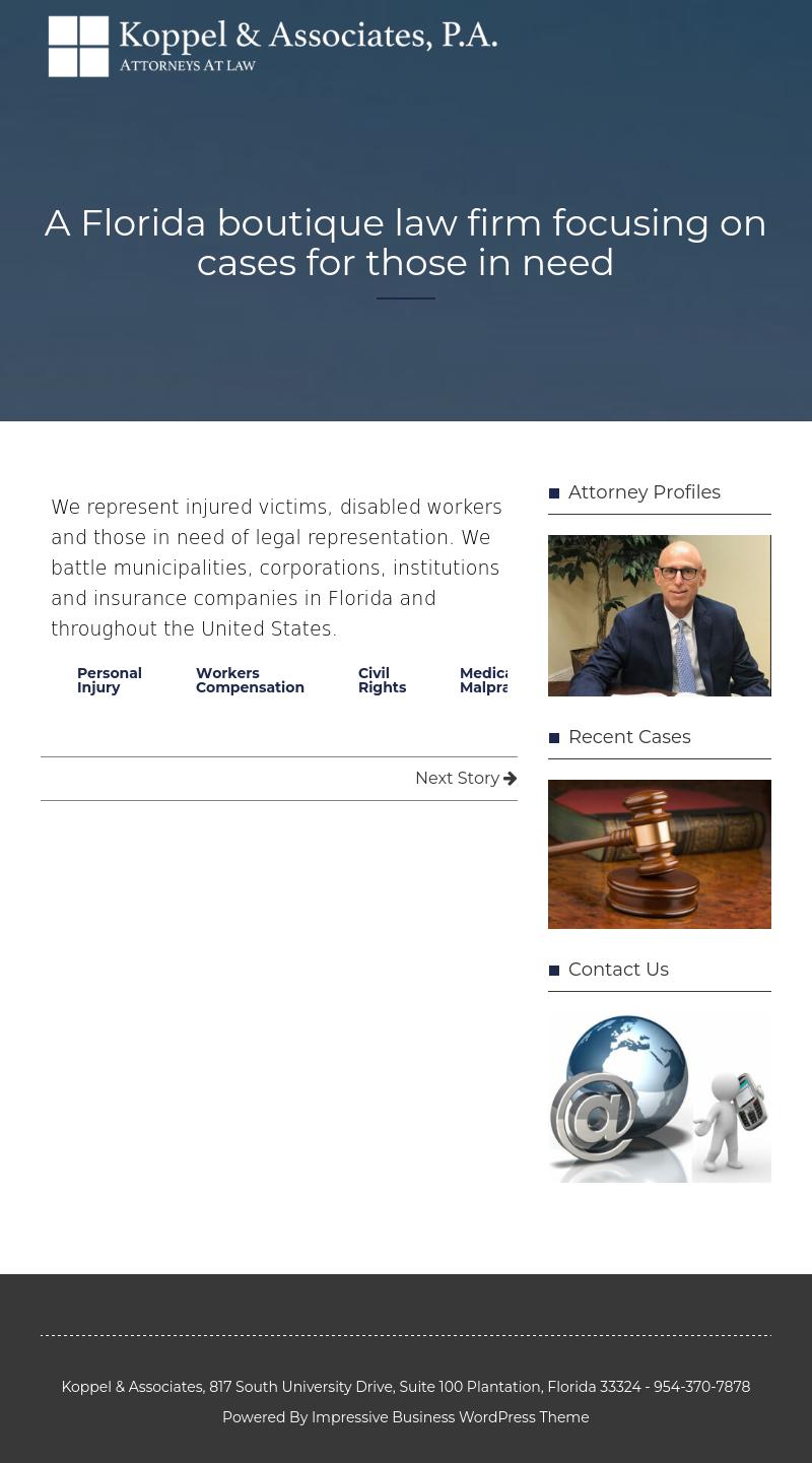 Law Offices of Koppel and Associates - Plantation FL Lawyers