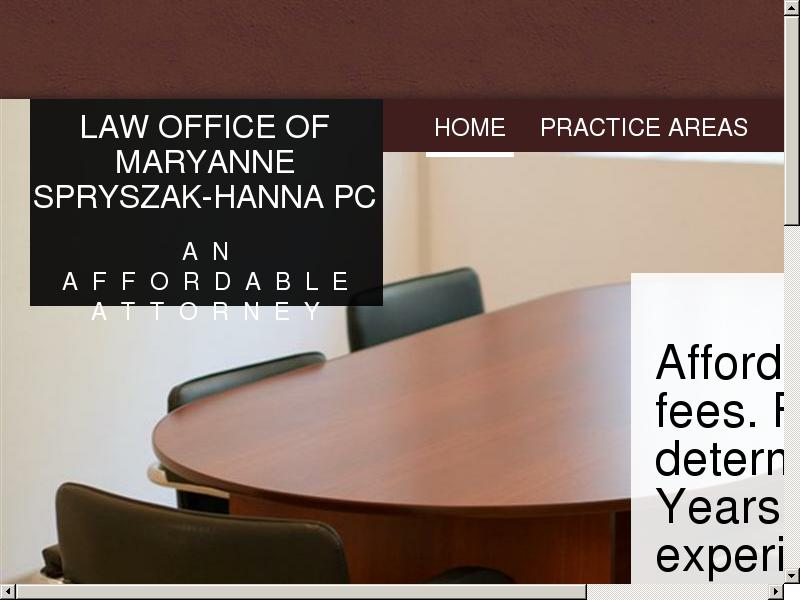 Law Offices Of Maryanne Spryszak-Hanna - Roseville MI Lawyers
