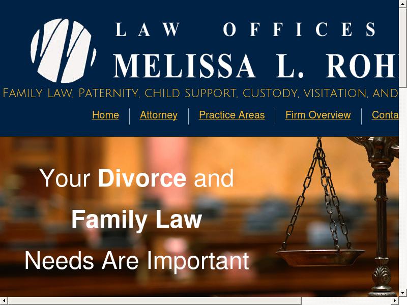 Law Offices of Melissa L. Rohrer - Merrillville IN Lawyers
