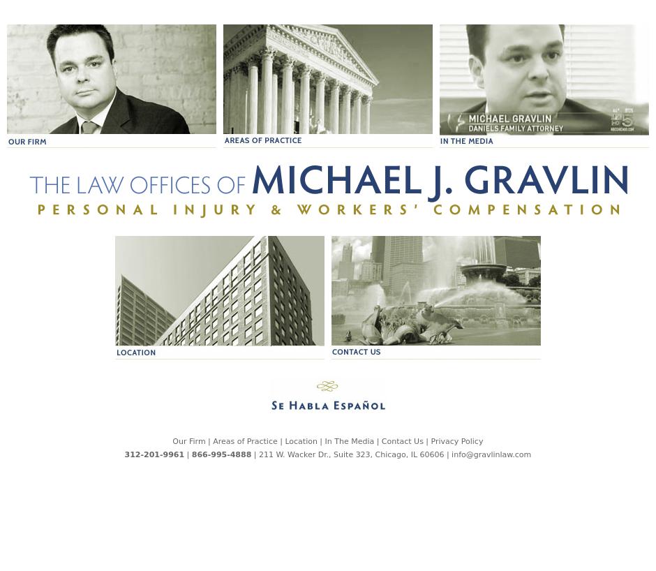 Law Offices Of Michael Gravlin - Chicago IL Lawyers