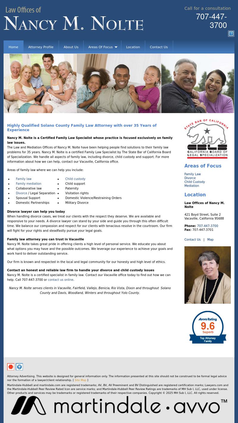 Law Offices of Nancy M. Nolte - Vacaville CA Lawyers