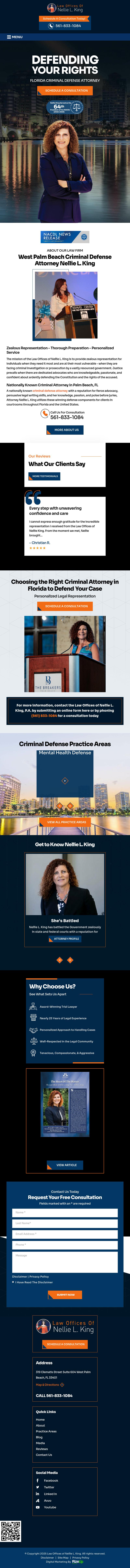Law Offices of Nellie L. King - West Palm Beach FL Lawyers