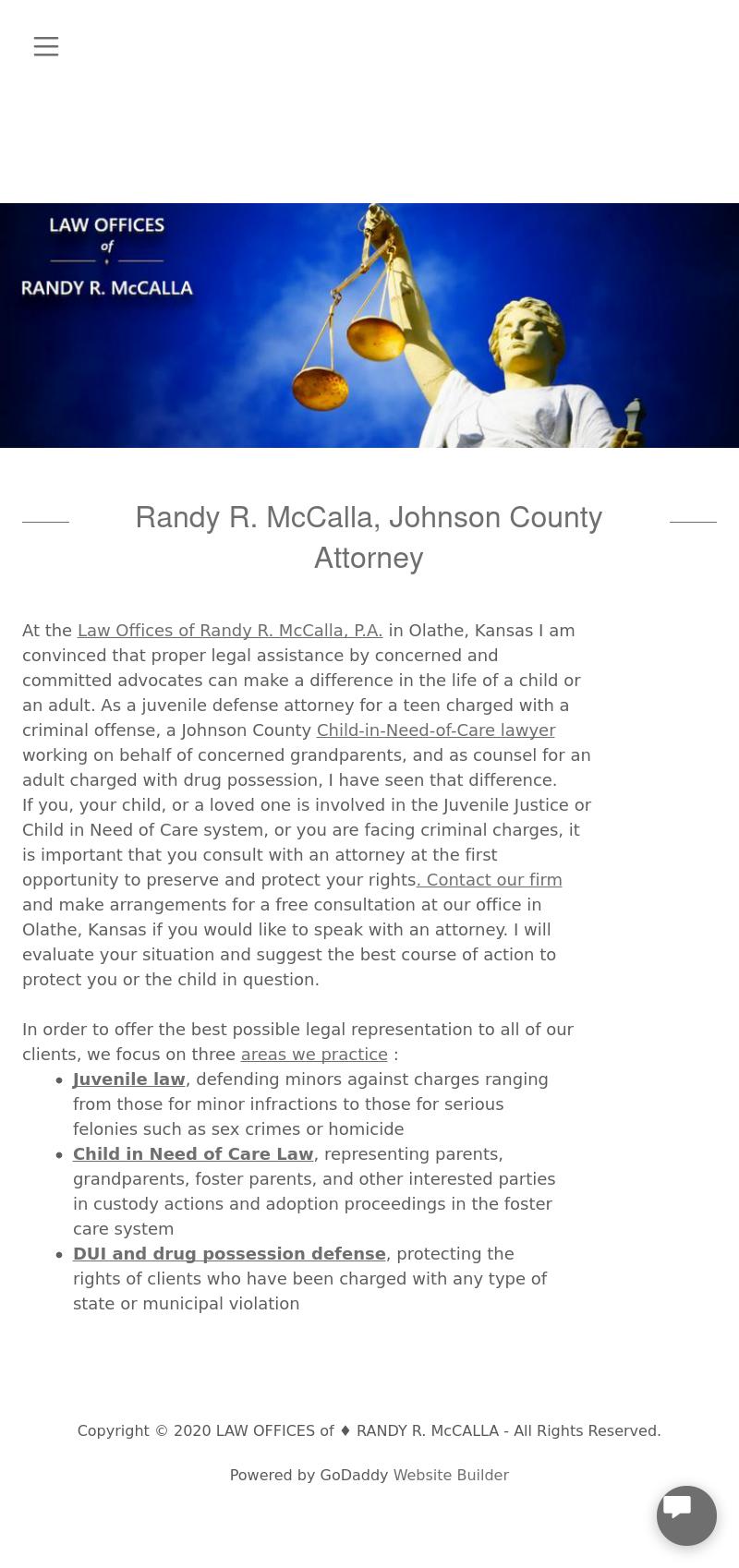 Law Offices of Randy R. McCalla, P.A. - Olathe KS Lawyers