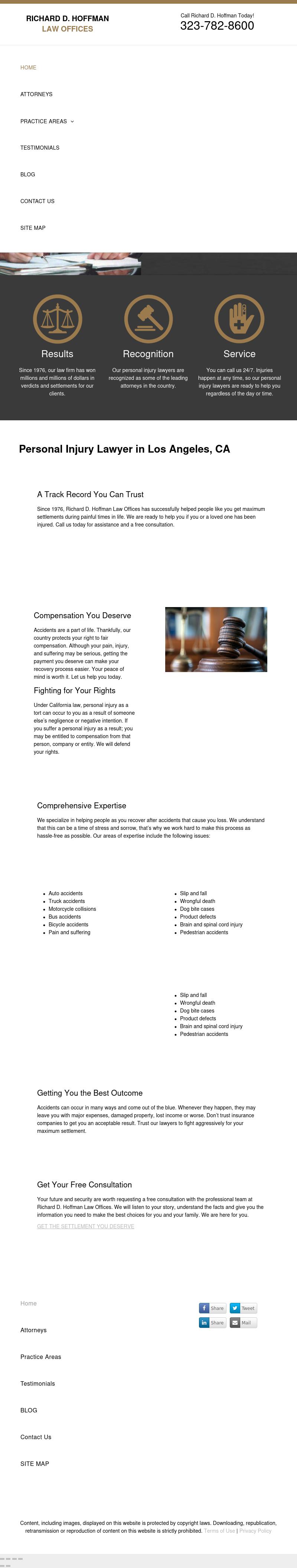 Law Offices of Richard D. Hoffman - Beverly Hills CA Lawyers