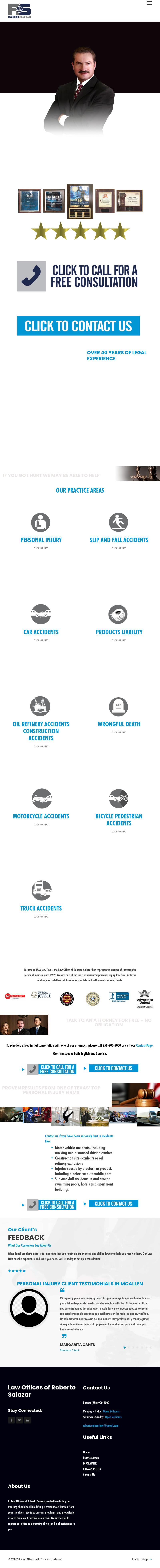 Law Offices of Roberto Salazar - McAllen TX Lawyers