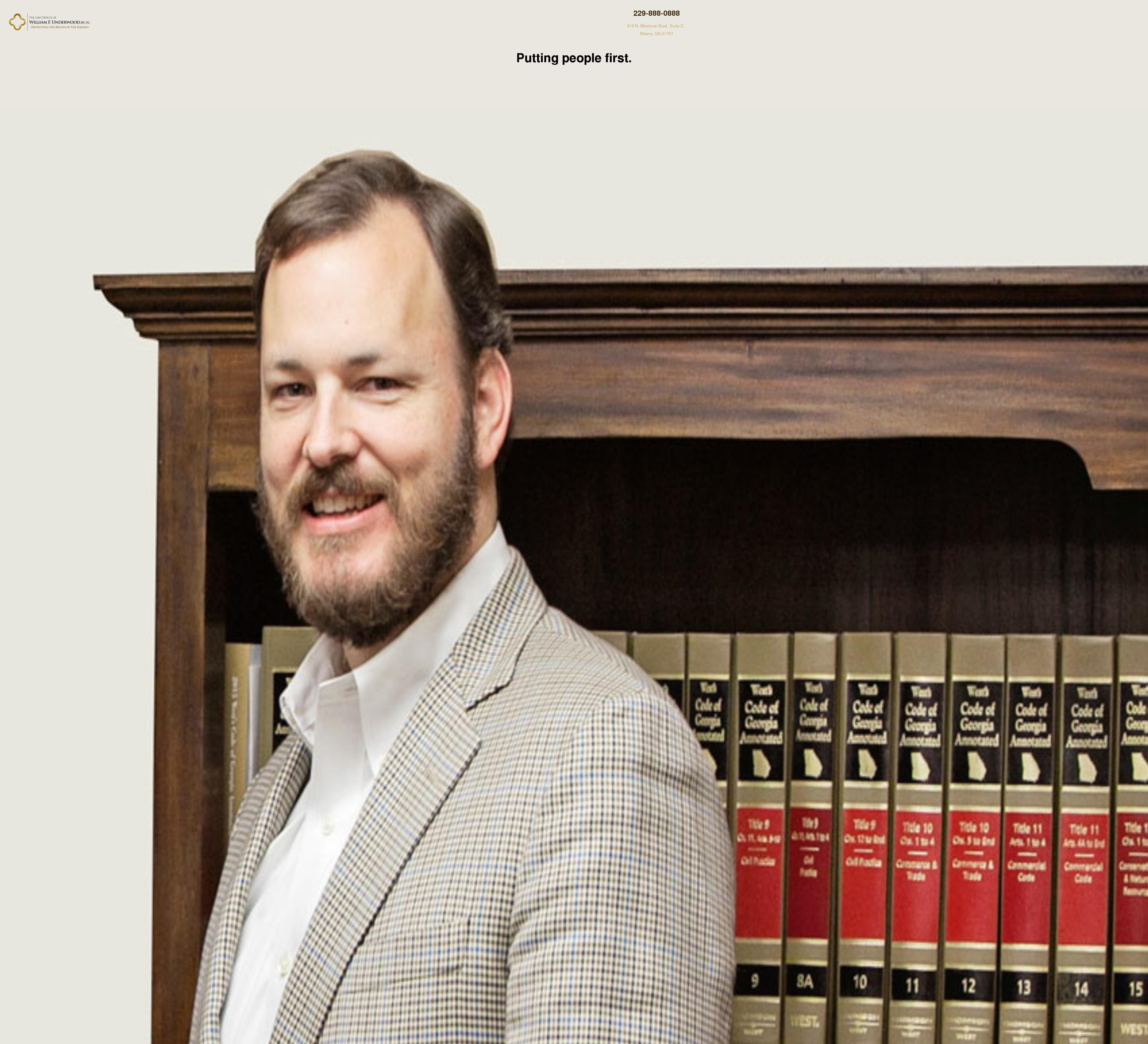 Law Offices of William F. Underwood, III, P.C. - Albany GA Lawyers