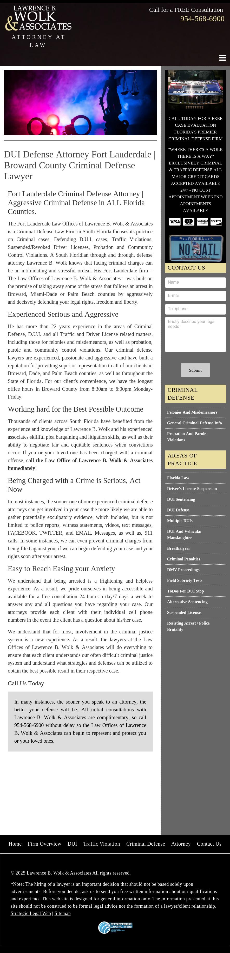 Lawrence B Wolk & Associates - Wilton Manors FL Lawyers