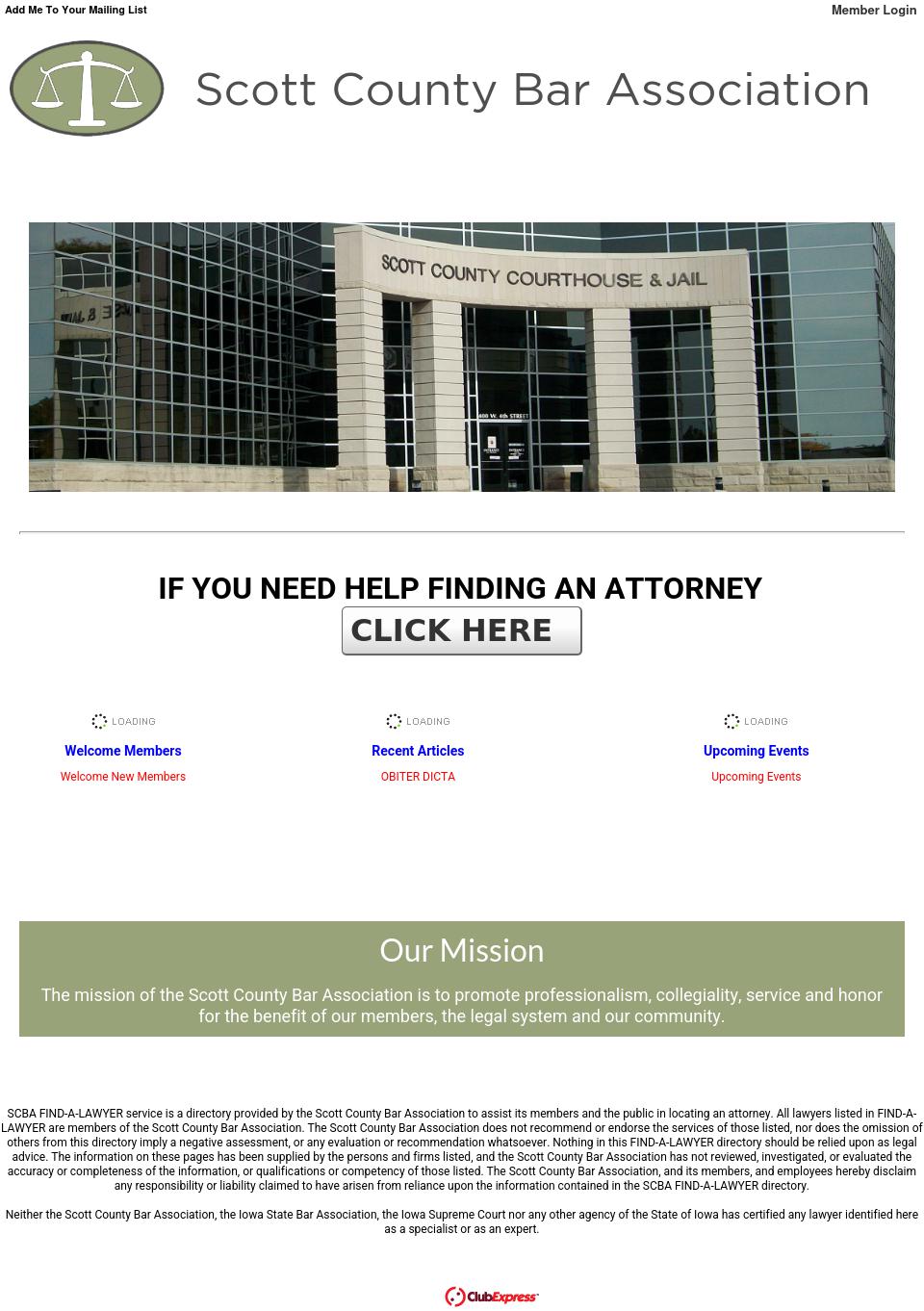 Lawyer Referral Service - Davenport IA Lawyers