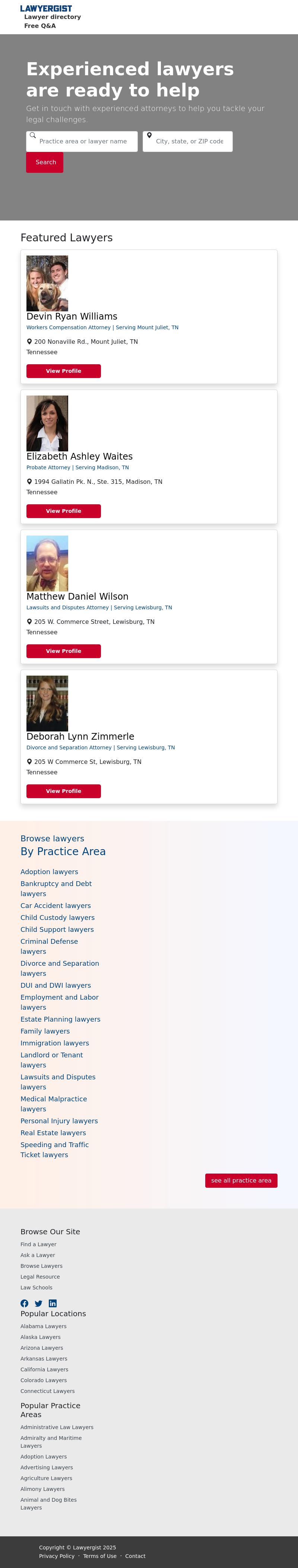 Lawyergist - Jacksonville FL Lawyers