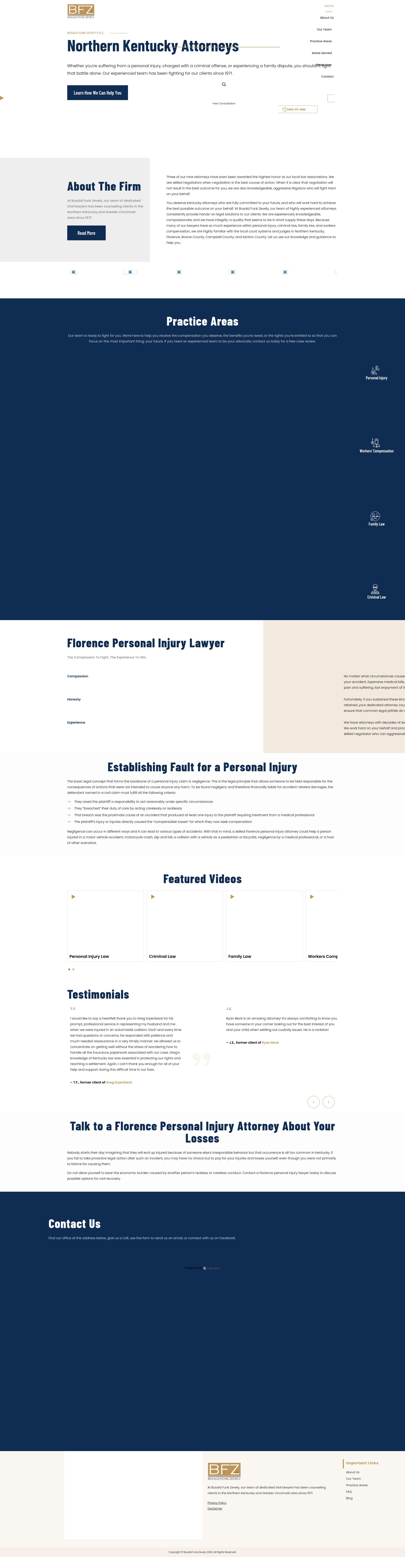 Busald Funk Zevely PSC - Florence KY Lawyers