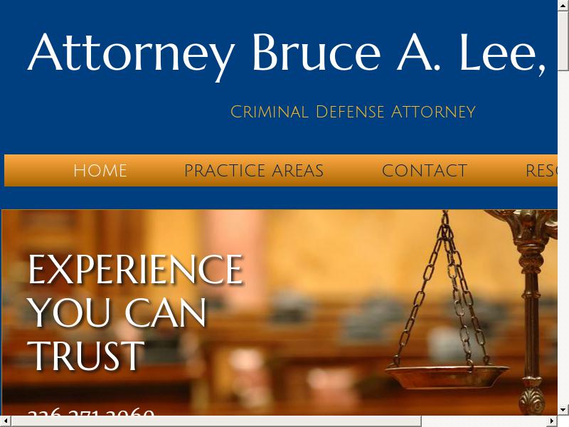 Lee Bruce A Attorney at Law PA - Greensboro NC Lawyers