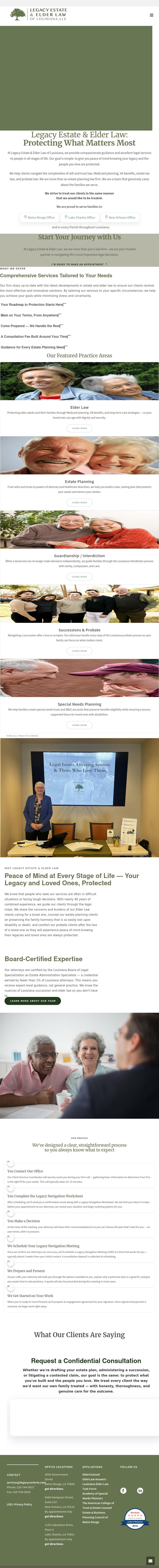 Legacy Estate & Elder Law of Louisiana, LLC - Baton Rouge LA Lawyers