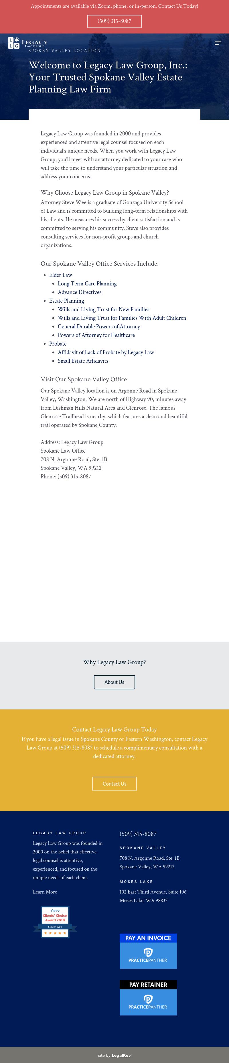 Legacy Law Group - Spokane Valley WA Lawyers