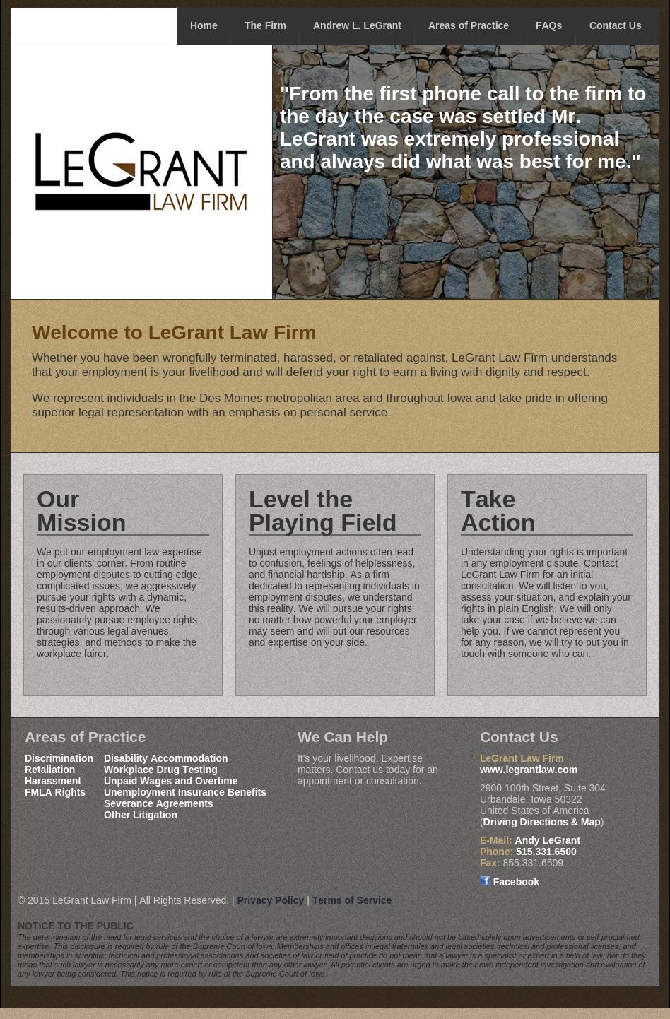 LeGrant Law Firm - Urbandale IA Lawyers