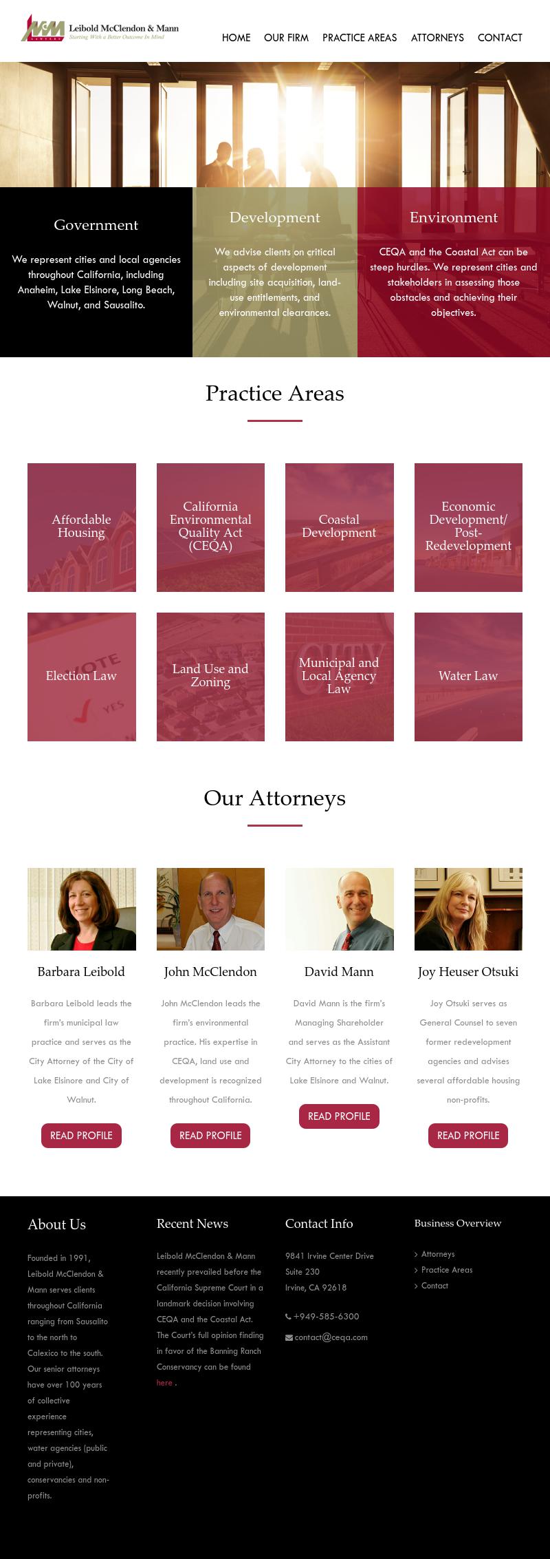 Leibold McClendon & Mann - Laguna Hills CA Lawyers