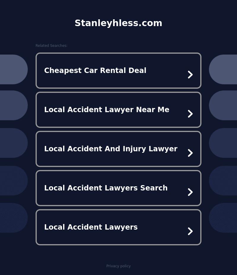 Less Stanley H The Law Office - Memphis TN Lawyers