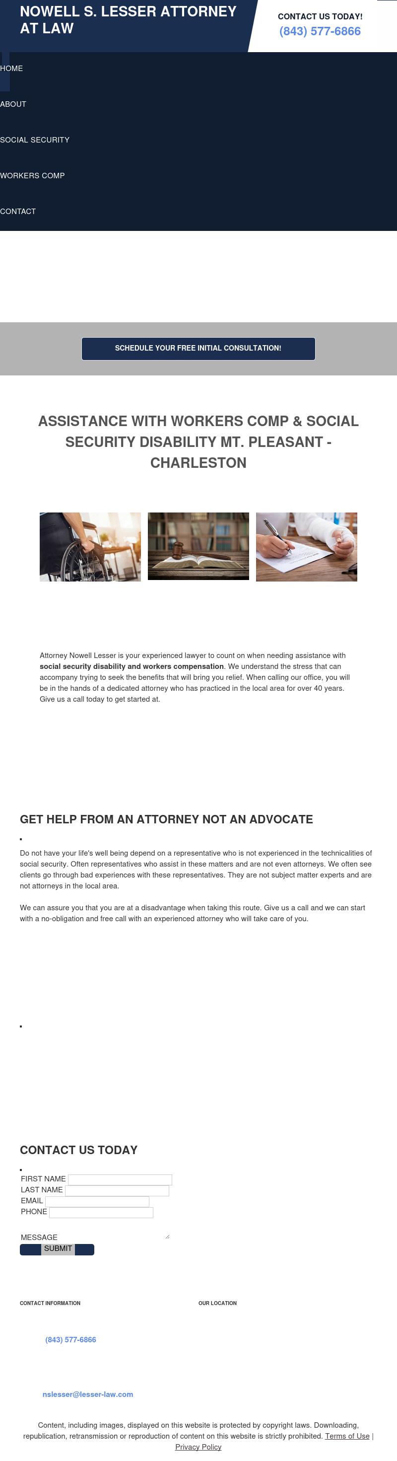 Lesser Nowell S Attorney At Law - Charleston SC Lawyers