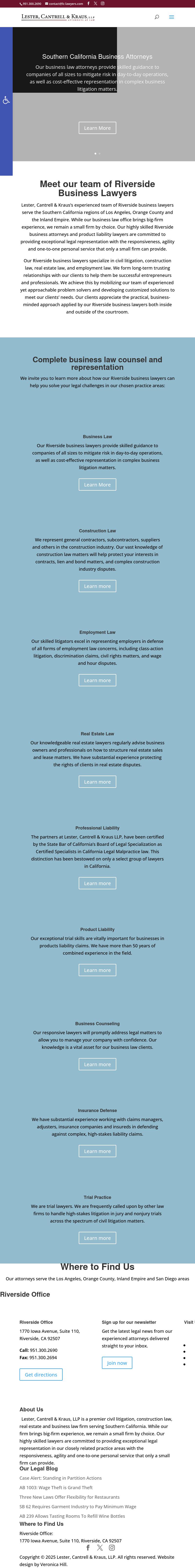 Lester & Cantrell, LLP - Newport Beach CA Lawyers