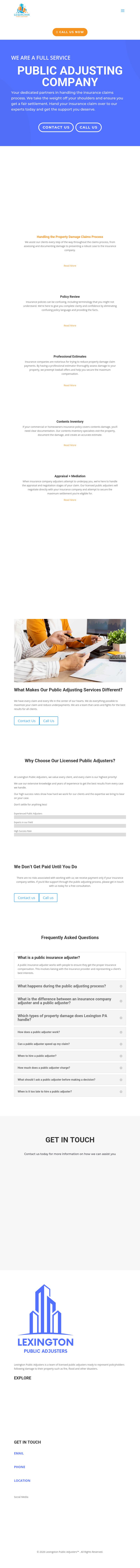 Lexington Public Adjusters - Scarsdale NY Lawyers