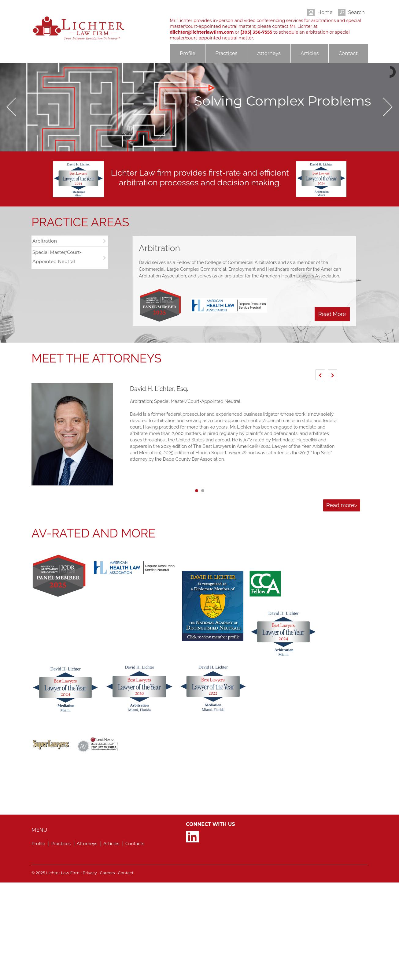 Lichter Law Firm - Aventura FL Lawyers